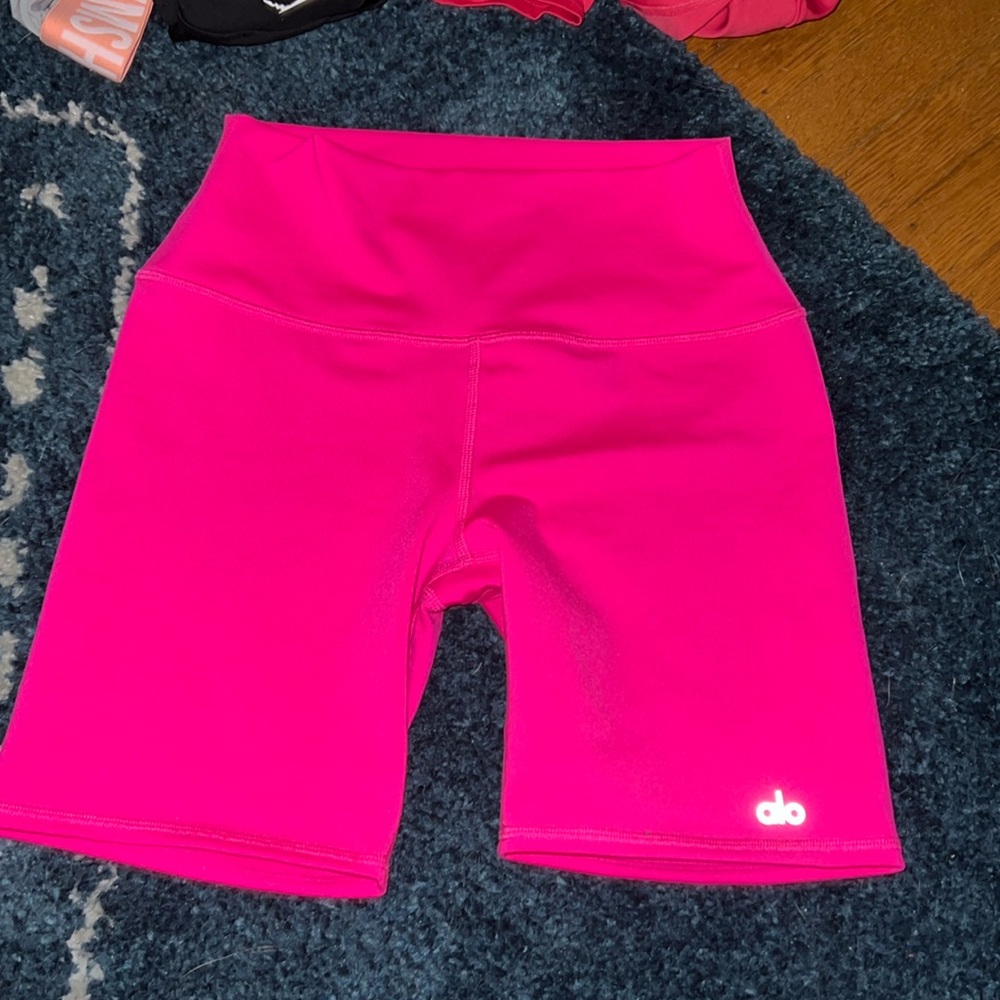 ALO Yoga Pink Athletic Shorts